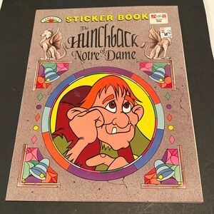 NWT & Vintage 1996, The Hunchback of Notre Dame Sticker Book